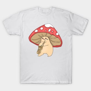 Funky Fungi Saxophone T-Shirt